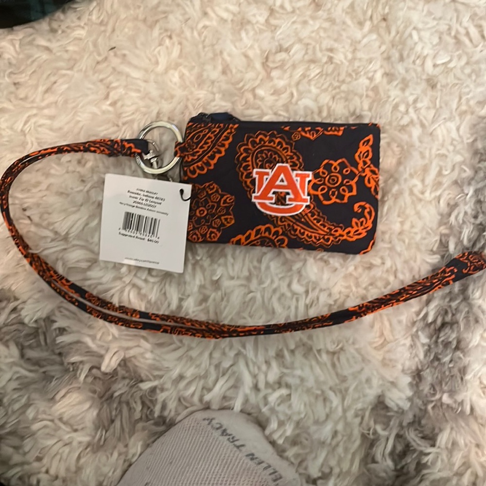Vera Bradley Auburn Zip Lanyard